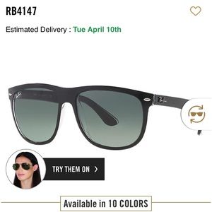 RAY BAN RB4147 SUNGLASSES
